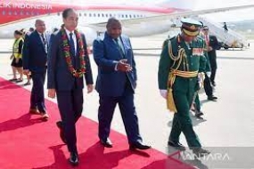 Präsident Joko Widodo sagt, Indonesien kooperiere beim Bau von Anlagen in Papua-Neuguinea
