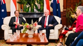 Treffen des Präsidenten Joko Widodo mit dem Generalgouverneur von Australien