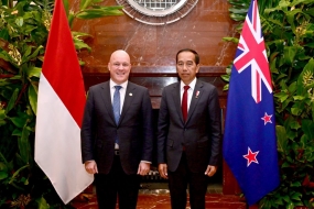 Präsident Joko Widodo und und der neuseeländische Premierminister erörtern  Zusammenarbeit in verschiedenen Bereichen