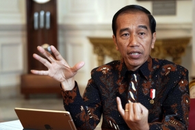 Präsident Jokowi erläuterte Investitionsmöglichkeiten in Indonesien mit Geschäftsleuten  großer Unternehmen von Hongkong