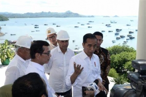 Präsident Joko Widodo überprüft Puncak Waringin für den ASEAN-Gipfel