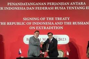 Indonesien und Russland unterzeichnen ein Auslieferungskooperationsabkommen