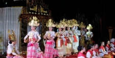 Der Cangget Pilangan-Tanz