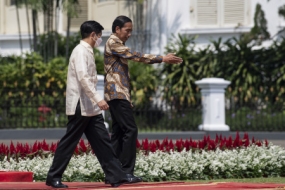 Präsident Jokowi und Präsident Ferdinand Marcos Jr. diskutierten über bilaterale Themen