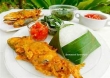 Sala Reis, typisches Essen aus Pariaman, West Sumatra