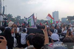 Indonesiens Außenministerin Retno las ein Gedicht zum Thema „Palästina „  vor