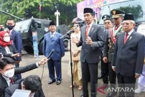 Zum 77. Jahrestag der indonesischen Luftwaffe  strebt Präsident danach, eine weltweit respektierte Staatsmacht zu werden
