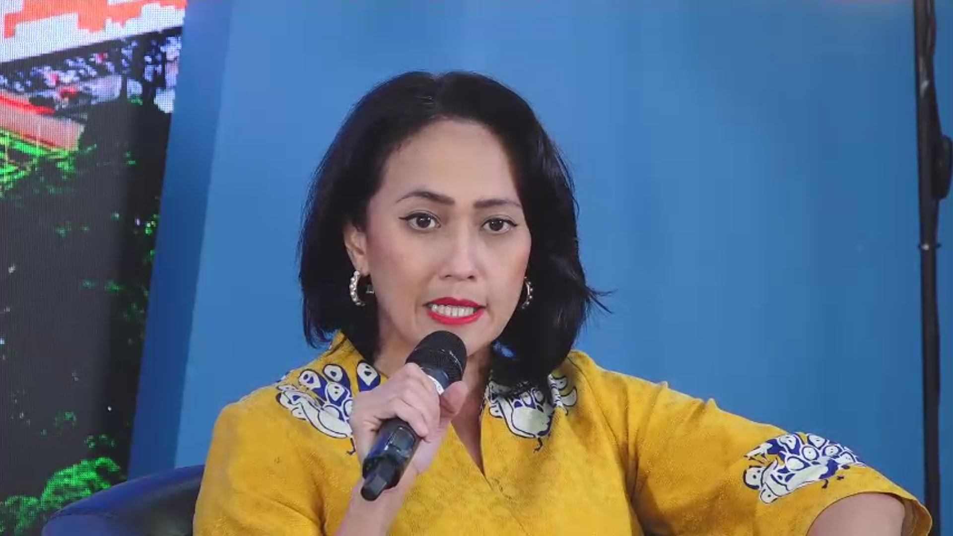 Anggota Komisi I DPR RI, Christina Aryani di acara Parlemen Menjawab RRI Voice of Indonesia. (Foto: Tangkapan layar Parlemen Menjawab RRI VOI)