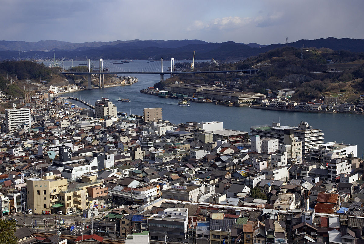 Pemandangan Onomichi, Prefektur Hiroshima, Jepang pada tahun 2008. (Foto: Wikimedia Commons/663highland)