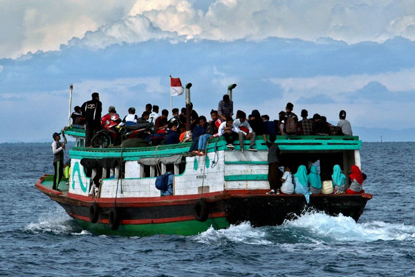 Transportasi laut di Indonesia menjadi lebih aman berkat Deklarasi Djuanda. (Foto: Antara)