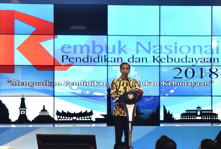 Presiden Joko Widodo Sampaikan Posisi Penting Pendidikan Karakter Bagi Pelajar Indonesia