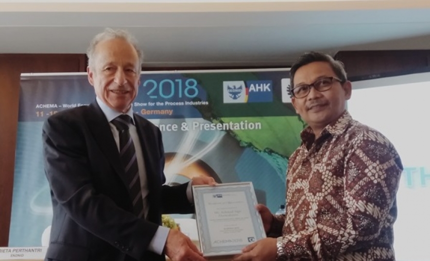 Melalui Pameran ACHEMA 2018, Indonesia Diharapkan Dapat Menggunakan Teknologi Terkini Untuk Industri
