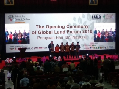 84 Negara Bahas Masalah Agraria Dalam Global Land Forum di Bandung