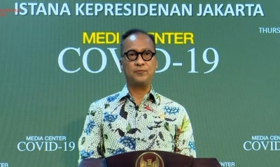 Menteri Perindustrian Agus Gumiwang Kartasasmita di Jakarta, Kamis (25/6/2020). ANTARA