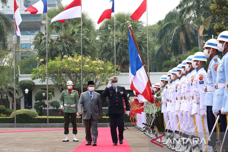Prabowo国防大臣：フランスはインドネシアの地政学における戦略的パートナー