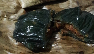 Purworejoの伝統的な料理、Lompongケーキ
