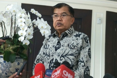 ジャカルタの副大統領府のJusuf Kalla副大統領