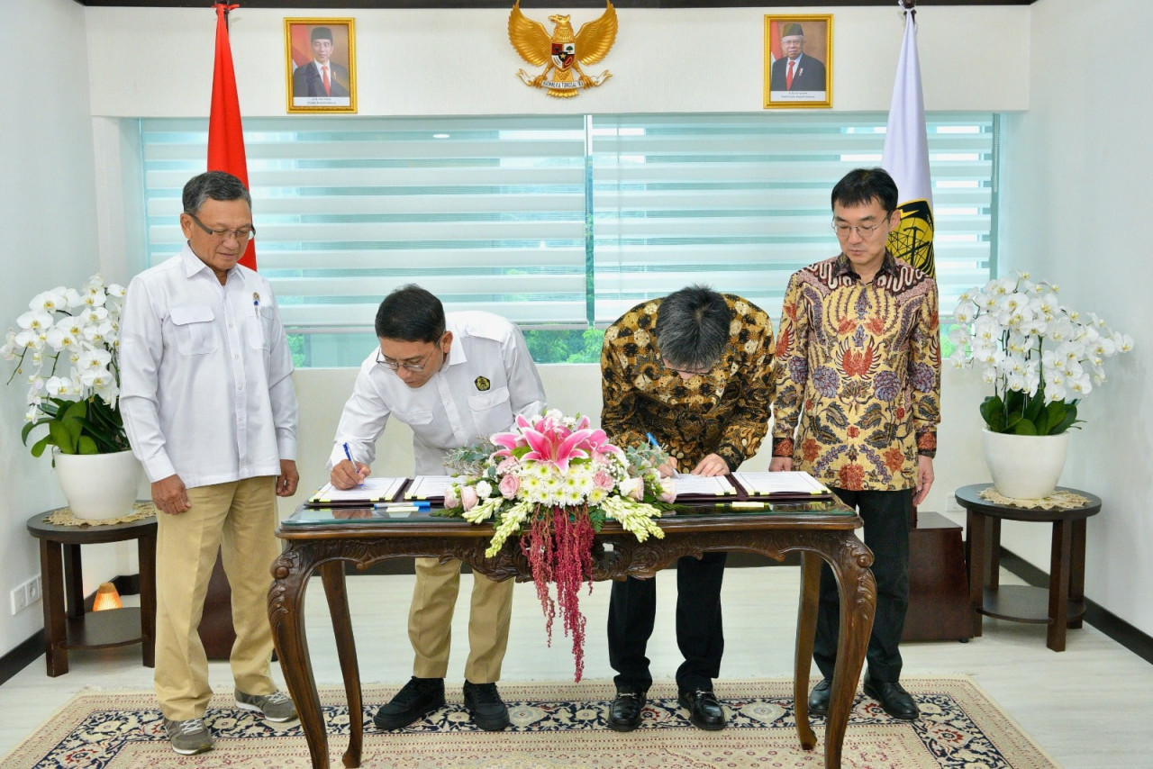 为支持加速能源转型，印尼政府与东盟和东亚经济研究所达成合作协议