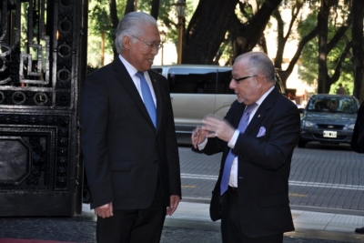 贸易部长Enggartiasto Lukita对阿根廷进行工作访问。