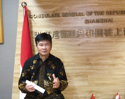 印尼驻上海领事称中国的上海提供巨大贸易和投资的机会