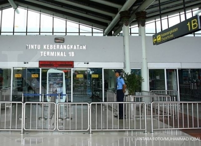 预计冠状，Soekarno Hatta 1B和2F航站楼暂时关闭