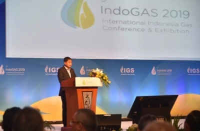能源和矿产资源部, 周二（2/19），雅加达JCC举办的第9届IndoGAS 2019年会议和展览会 