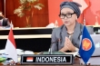 印尼外交部长出席在虚拟举行的东盟-俄罗斯部长级特别会议
