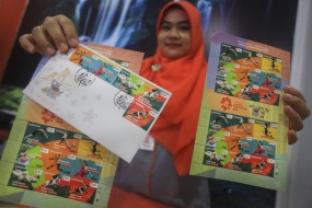 Indonesia emite sellos especiales para los Juegos Asiáticos 2018