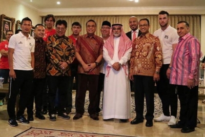 El gobernador de Yakarta Anies Baswedan espera fortalecer la relación con Arabia Saudita a través del fútbol