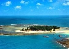 Isla Samber Gelap en Kalimantan del Sur