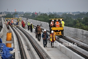 وسيتم الانتهاء من القطارات الخفيفة في باليمبانغ قبل دورة الالعاب الاسيوية