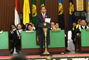 تأمل الرئيس الإندونيسي أن تصبح الجامعة الإندونيسية مثالا على الابتكار في التنظيم