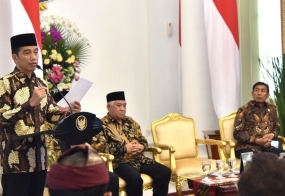 الرئيس الإندونيسي قدّر التزام القادة الدينيين بتعزيز وئام الأمة