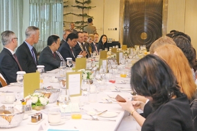 Breakfast Meeting Menteri Perindustrian RI dengan Menteri Perdagangan, Pariwisata, dan Investasi Australia