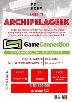 Creative Economy Agency presenteerde Indonesische Game Industry in Game Connection 2018