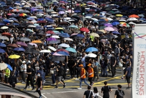 Hong Kong bereidt zich voor op grote demonstraties