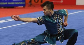 Wushu geeft de eerste medaille voor Indonesie