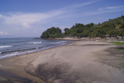Karang Hawu-strand uit West Java