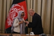 Indonesische minister van Buitenlandse Zaken ontvangt Ereringster Malalai van de regering van Afghanistan