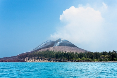 Anak Krakatau Island