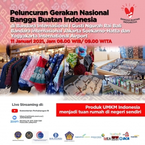 Overheid lanceert de nationale beweging &quot;Trots op made in Indonesian Products&quot;