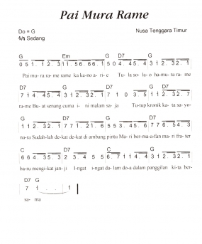 Liedjes uit West-Nusa Tenggara