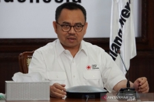 PMI-secretaris-generaal Sudirman Said. ANTARA / HO-Public Relations van het Indonesische Rode Kruis (PMI)