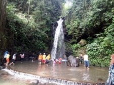 Putri-waterval in Kuningan, West Java