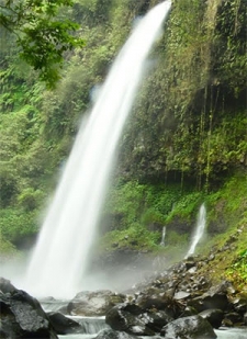 Lider Waterfall in Banyuwangi, Oost Java