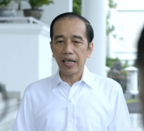 President Jokowi betuigt zijn condoleances over het vliegtuigongeluk in Sriwijaya