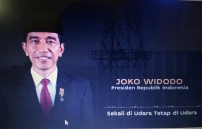 President Jokowi feliciteert RRI met zijn 75-jarig jubileum