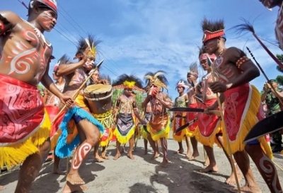 Yospan-dans, Papoea-vriendschapsdans