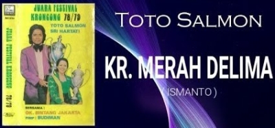 Keroncong liedjes : Merah Delima - Toto Salmon