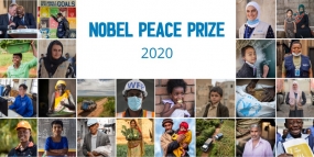 Buitenland : WFP Onvangt Nobel Peace Prijs